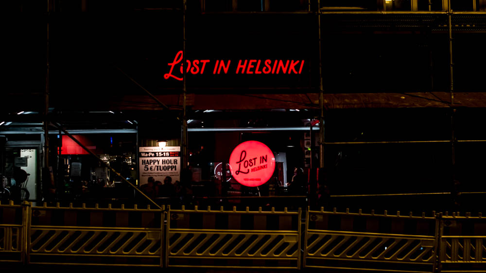 once, i was lost in helsinki